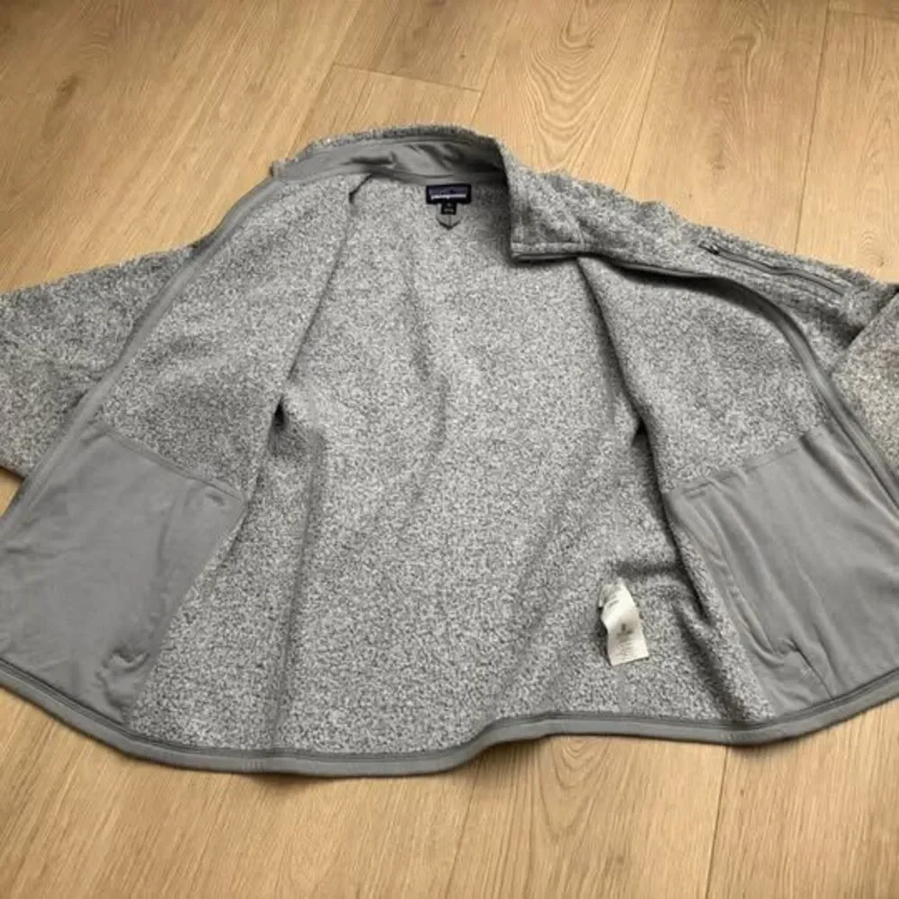 Patagonia Grey Better Sweater Full-Zip Fleece Jacket - Women’s Size Medium